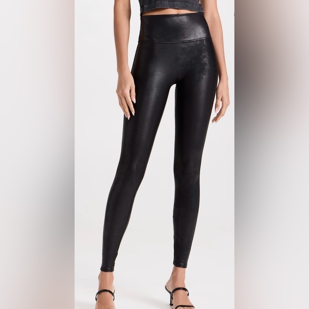 SPANX Faux Leather Leggings